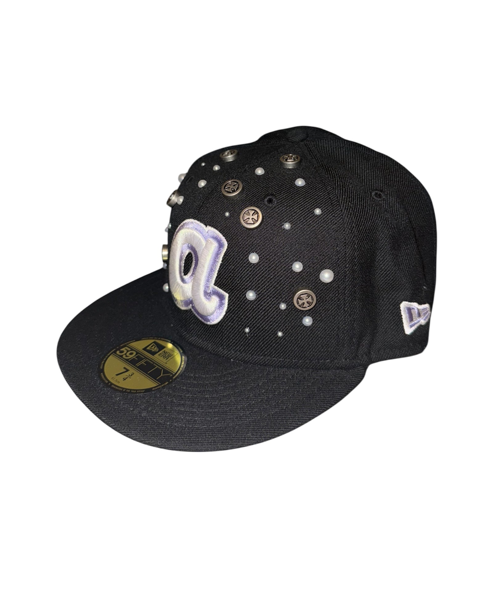 Atlanta braves fitted cap